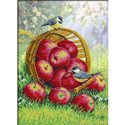 Набор для вышивания бисером Паутинка "Наливные яблочки"