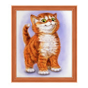 Набор для выкладывания мозаики Алмазная живопись "Важный кот"