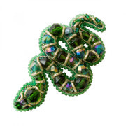 Набор для вышивания бисером Crystal Art "Змея"