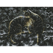 Набор для выкладывания мозаики Белоснежка "Любовь под снегом"