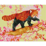 Набор для выкладывания мозаики Белоснежка "Красная панда"