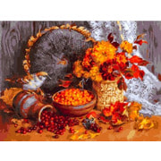 Набор для раскрашивания Белоснежка "Осенние ягоды"