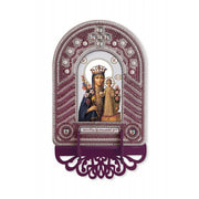 Набор для вышивания бисером Nova sloboda "Богородица Неувядаемый цвет"