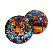Набор для вышивания бисером Радуга бисера (Кроше) "Талисман тигр"