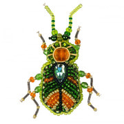 Набор для вышивания бисером Crystal Art "Зелёный жук"