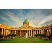 Набор для выкладывания мозаики Алмазная живопись "Казанский собор"