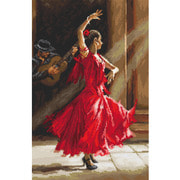 Набор для вышивания крестом Letistitch "Flamenco"