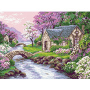 Набор для выкладывания мозаики Риолис "Весенний пейзаж"