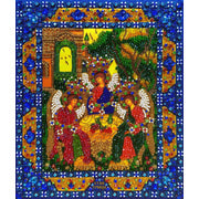 Набор для вышивания хрустальными бусинами Хрустальные грани "Святая Троица"