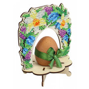 Набор для вышивания бисером Щепка "Подставкак под яйцо. Цветочная арка"