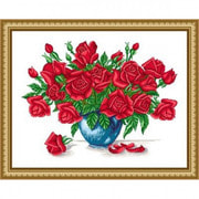 Набор для вышивания крестом Русский фаворит "Розы для любимой"