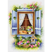 Набор для выкладывания мозаики Brilliart (от МП Студии) "Окно в лето"
