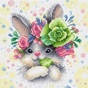 Набор для выкладывания мозаики Brilliart (от МП Студии) "Очаровательный кролик"
