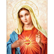 Набор для выкладывания мозаики Алмазная живопись "Дева Мария"