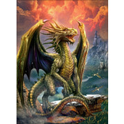 Набор для выкладывания мозаики Алмазная живопись "Сказочный дракон"