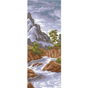 Канва с нанесенным рисунком Матрёнин посад "Горная река"