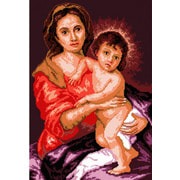 Канва с нанесенным рисунком Матрёнин посад "Мадонна с младенцем"
