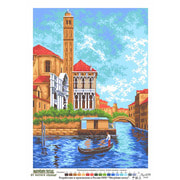 Канва с нанесенным рисунком Матрёнин посад "Венецианские каналы"