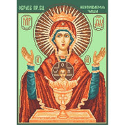 Канва с нанесенным рисунком Матрёнин посад "Икона Неупиваемая чаша"
