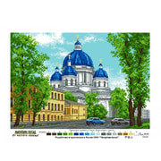 Канва с нанесенным рисунком Матрёнин посад "Троицкий собор"