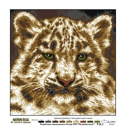 Канва с нанесенным рисунком Матрёнин посад "Бенгальский тигр"