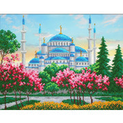 Набор для вышивания бисером Паутинка "Голубая мечеть"