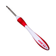 Крючок Addi Вязальный с эргономичной пластиковой ручкой addiSwing Maxi, №3,5, 17 см