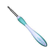Крючок Addi Вязальный с эргономичной пластиковой ручкой addiSwing Maxi, №5,5, 17 см