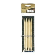 Спицы Addi Чулочные бамбуковые 10 мм / 20 см