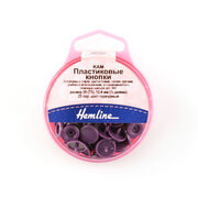 Аксессуары Hemline Кнопки пластиковые, 12,4 мм, цвет пурпурный