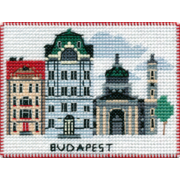 Набор для вышивания крестом Овен "Магнит. Столицы мира. Будапешт"